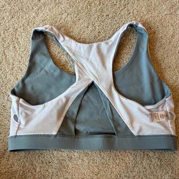 Running Girl High Impact Sport Bra Size Medium Blue - Picture 7 of 9